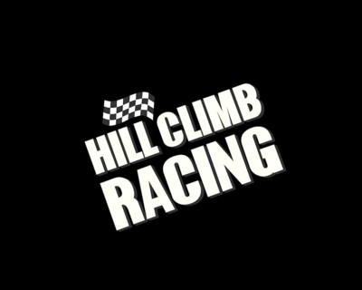 Hill Climb Racing video game, rotated logo