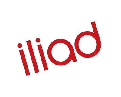 Iliad SA, rotated logo