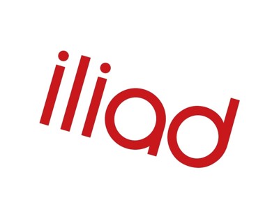 Iliad SA, rotated logo