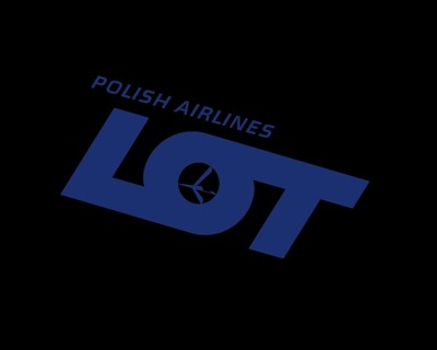 LOT Polish Airline, rotated logo