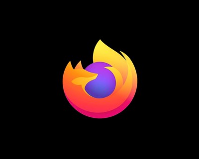 Firefox for iOS, gedrehtes Logo