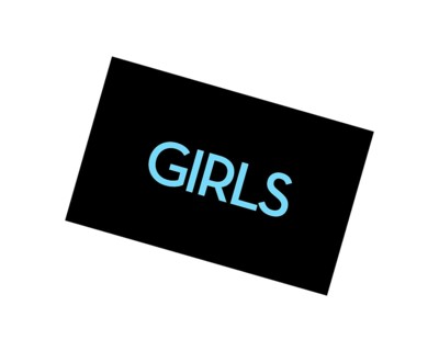 Girls TV series, gedrehtes Logo