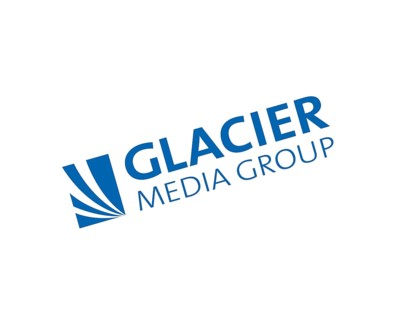 Glacier Media, rotated logo