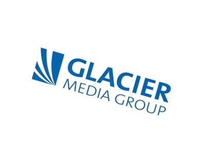 Glacier Media, rotated logo