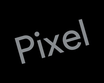 Google Pixel, rotated logo