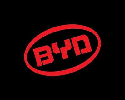 BYD Company, rotated logo