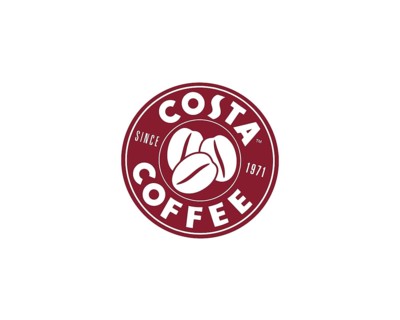 Costa Coffee, rotated logo