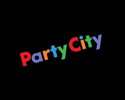 Party City, rotated logo