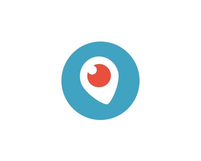 Periscope app, rotated logo