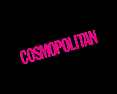 Cosmopolitan magazine, rotated logo
