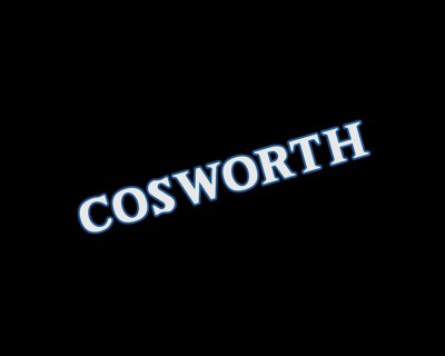 Cosworth, rotated logo