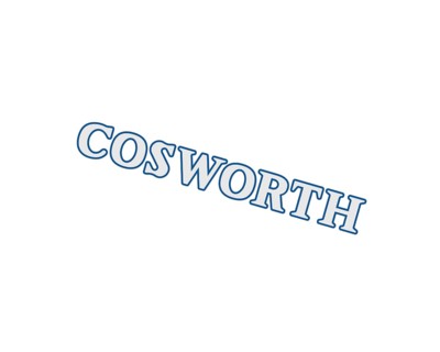 Cosworth, rotated logo