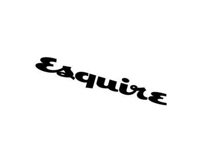 Esquire magazine, rotated logo