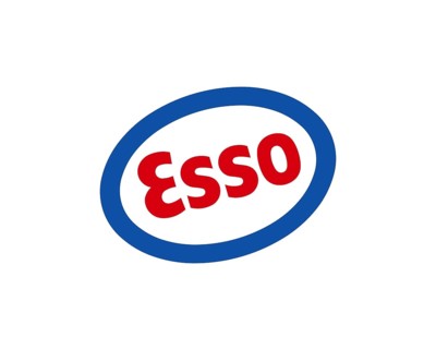 Esso, rotated logo