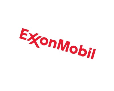 ExxonMobil, rotated logo