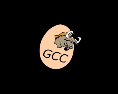 GNU Compiler Collection, rotated logo