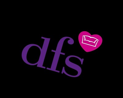 DFS Furniture, rotated logo