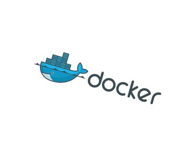 Docker software, rotated logo