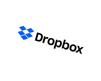 Dropbox service, rotated logo