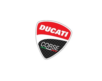 Ducati Corse, rotated logo