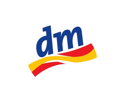Dm drogerie markt, rotated logo