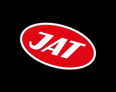 Jat Airways, rotated logo