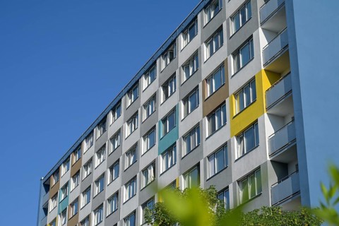 Prefabricated building, Sachsenhausen