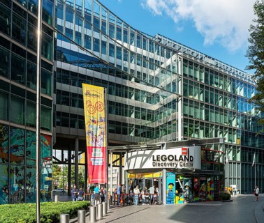 Entrance to Legoland at the Sony Center, Potsdamer Platz