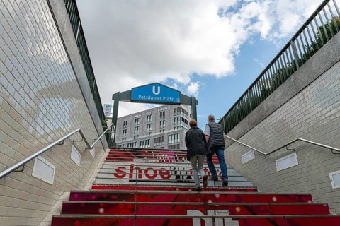 Underground station, Potsdamer Platz exit