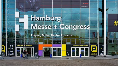 Entrance at Congress Centrum and Messe, Hamburg