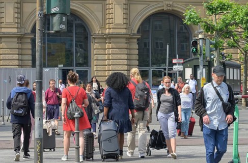 Passers-by, pedestrians