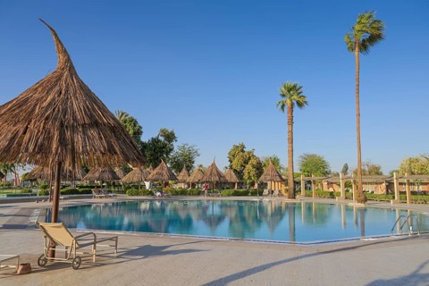 Swimming pool, Jolie Ville hotel complex