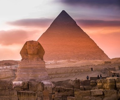 Great Sphinx, Pyramid of Khafre