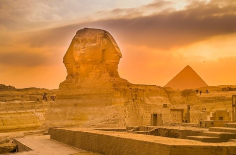 Great Sphinx, Pyramid of Khafre