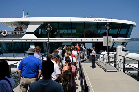 Catamaran Ferry Buergenstock, Switzerland