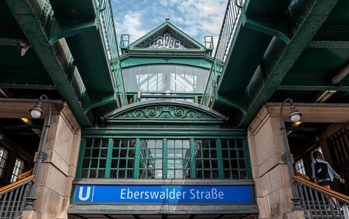 Eberswalder Strasse underground station, Hochbahn