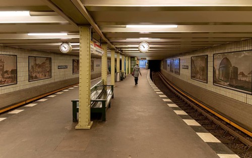 Hausvogteiplatz underground station, Berlin