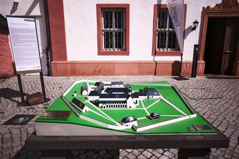 Model of Eberbach Monastery, Cistercian Order