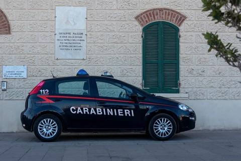 Carabinieri, police car