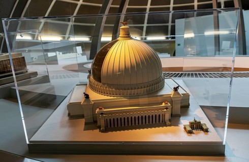 Plaster model of the Hall of the People in the French Cathedral, Gendarmenmarkt