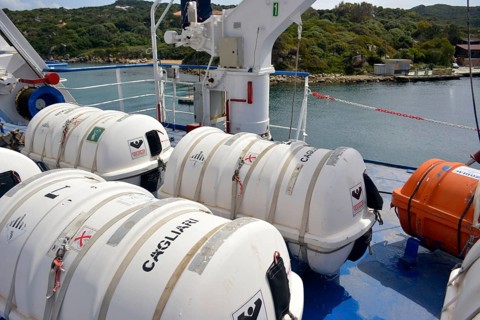 Ferry from Sardinia
