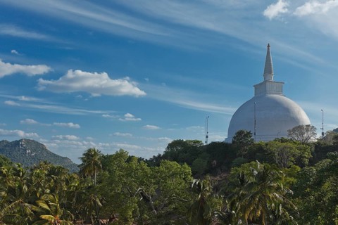 Mahaseya Dagoba. Mihintale