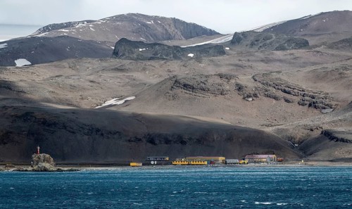 South Shetland Islands Admiralty Bay Arctowsky Station Poland Antarctica