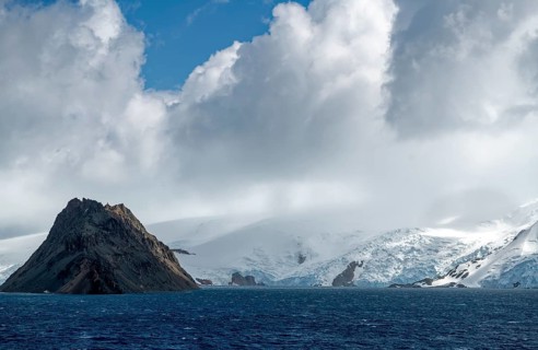 South Shetland Island Glacial Landscape Antarctica