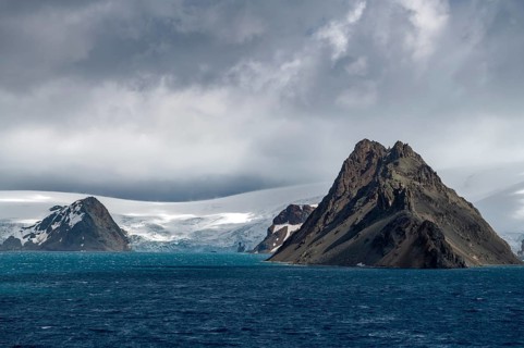South Shetland Island Glacial Landscape Antarctica