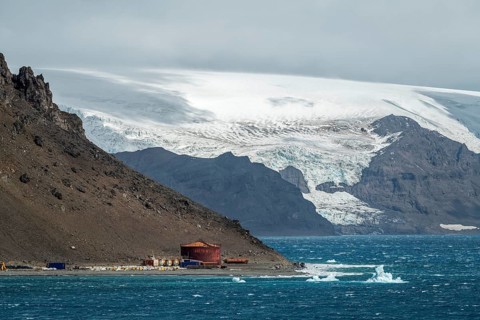 South Shetland Islands Admiralty Bay Arctowsky Station Poland Antarctica