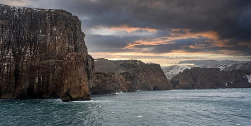 South Shetland Island Entrance to Deception Island Antarctica