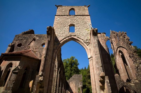All Saints Monastery Ruins in the Black Forest National Park