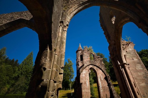 All Saints Monastery Ruins in the Black Forest National Park
