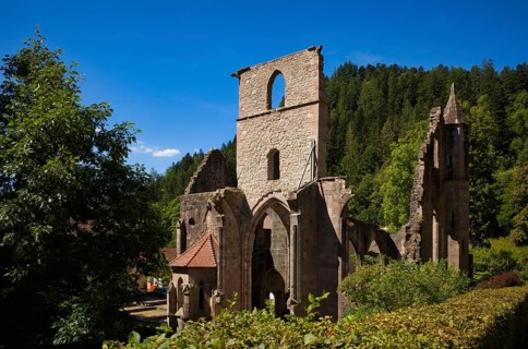All Saints Monastery Ruins in the Black Forest National Park